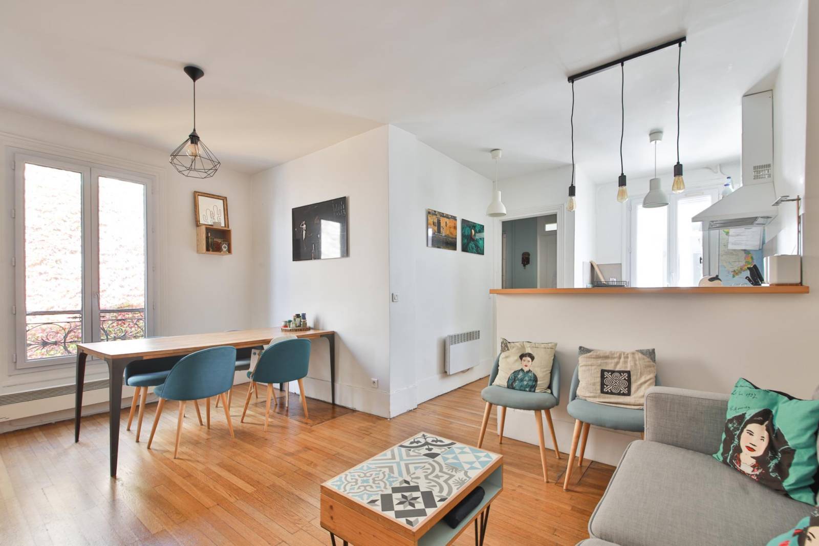 Appartement 3 pièces 51,72m² proche Pernety et Plaisance Paris 14 - VENDU