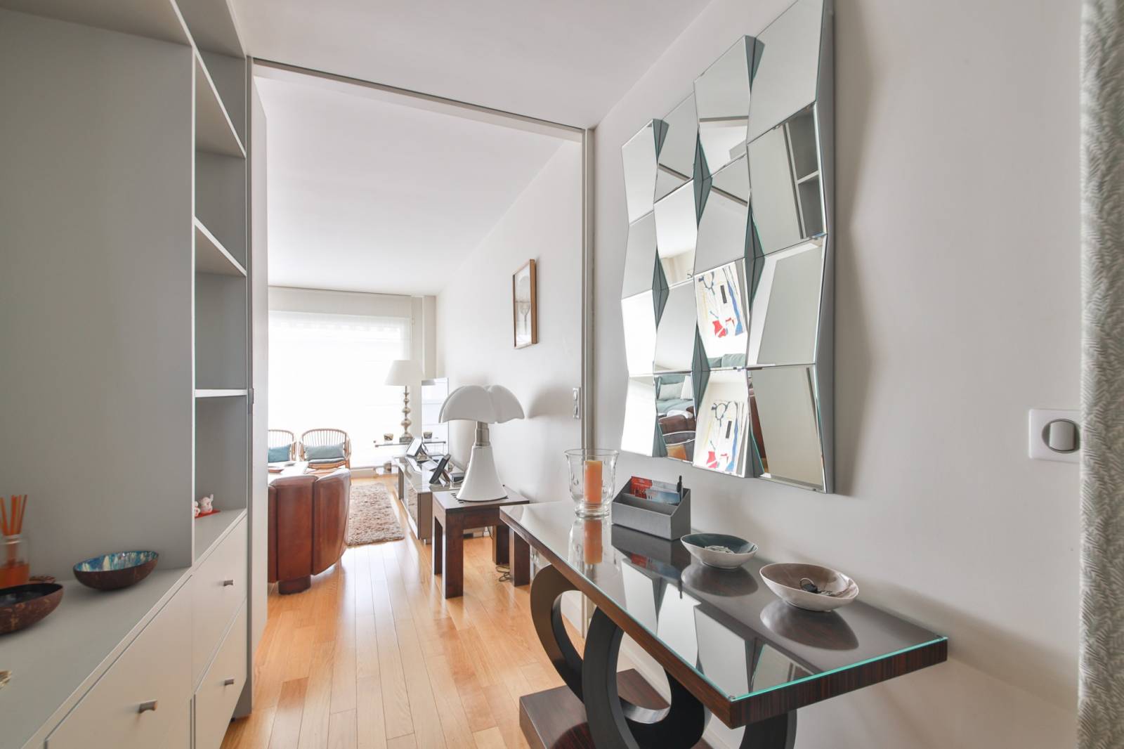 Couloir optimisé offrant un agencement fluide