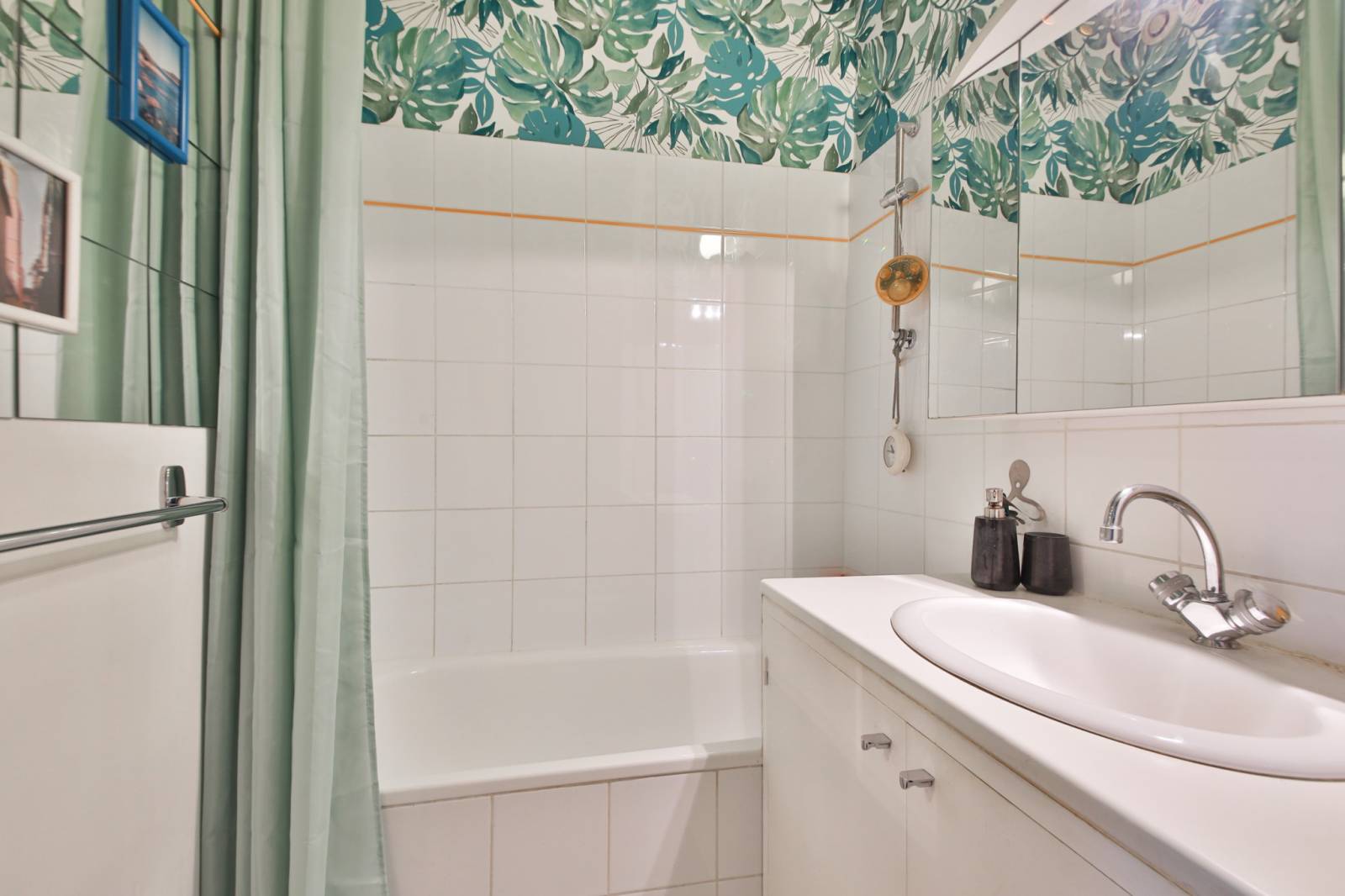 Salle de bains fonctionnelle dans un appartement Paris 15ème 