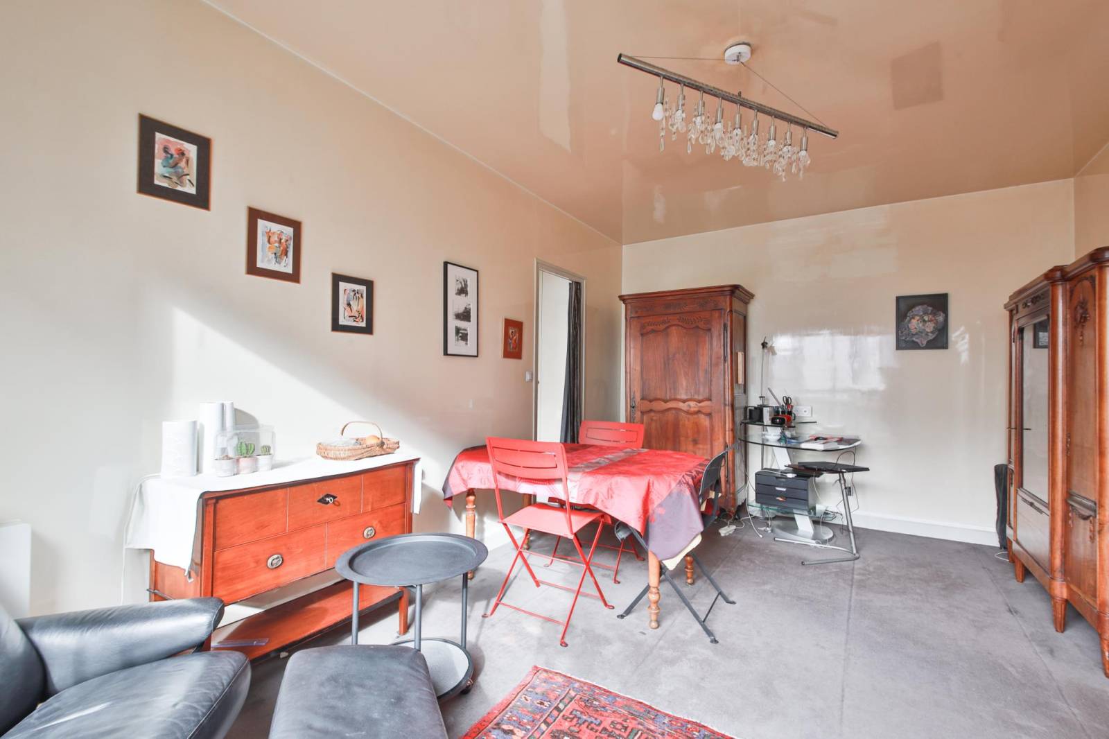 Vente appartement 2 pièces 40m² séjour optimisé quartier Montparnasse 