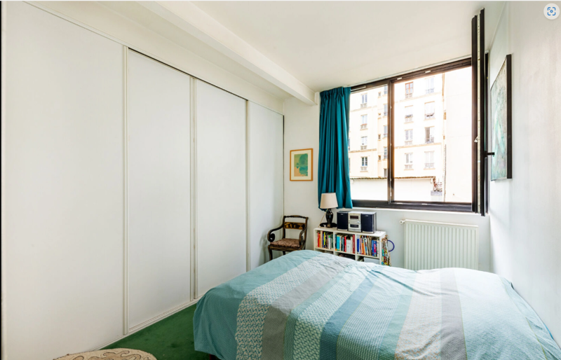Chambre parentale avec rangement 