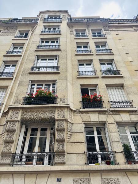 Façade en Pierre de Taille Paris 15ème Rue du Laos à Paris 15ème