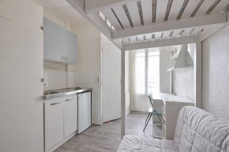 Espace optimisé dans studio PARIS 14