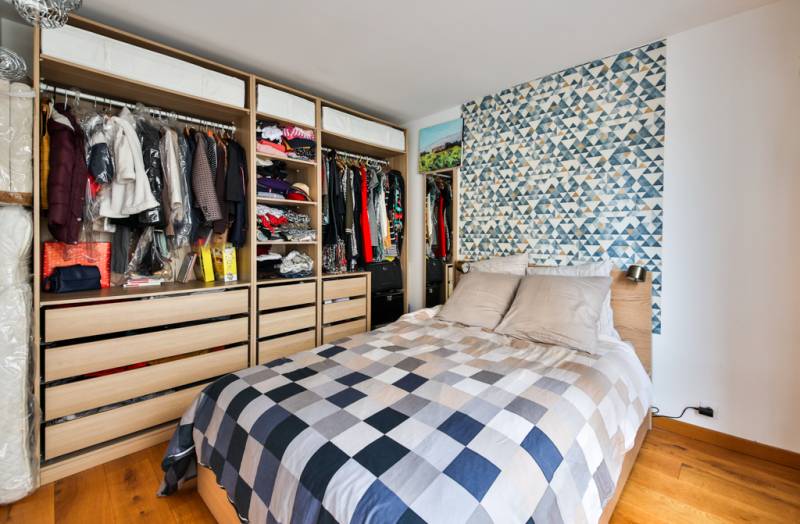Chambre parentale avec dressing sur-mesure