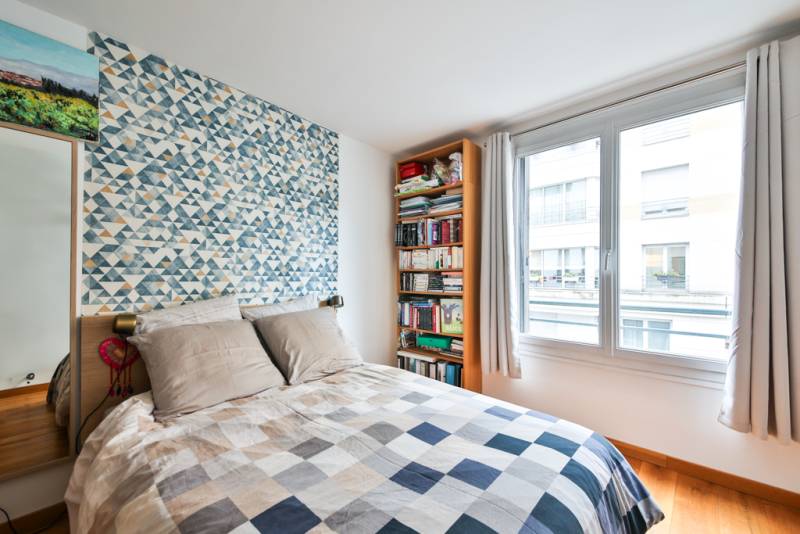 Chambre parentale renovée avec dressing